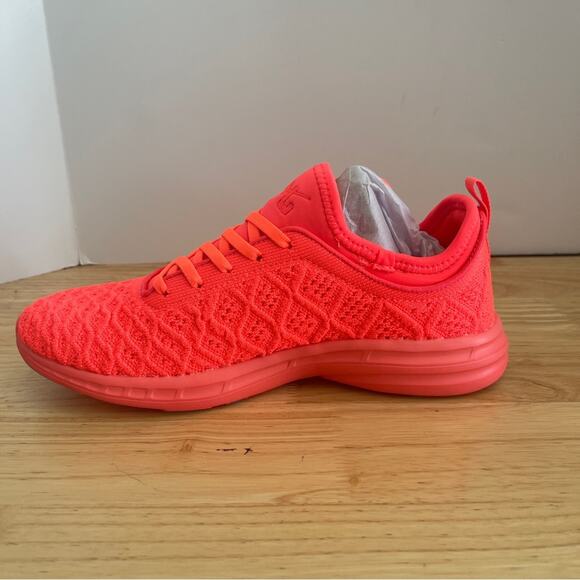 APL Women’s Techloom Phantom Impulse Red Sneaker Shoe - Picture 8 of 15